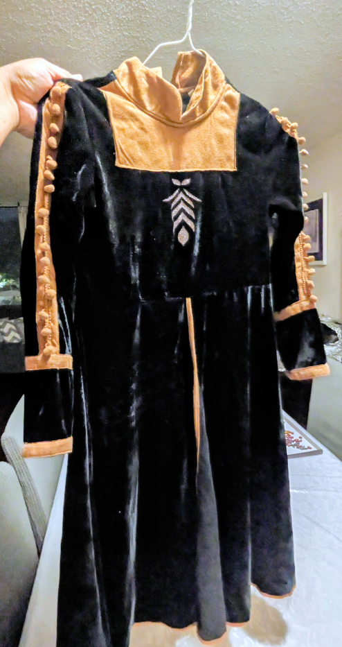 Anna Costume Dress with Cape