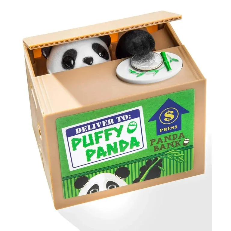 Puffy Panda Coin Bank thumbnail