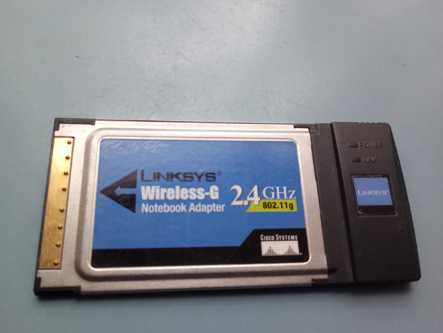 Linksys Wireless -G 2.4GHz Internet PC card