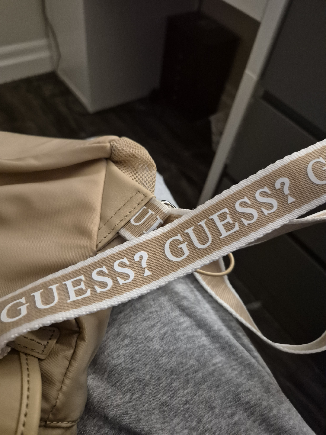 Guess Beige Mini Backpack - photo 3
