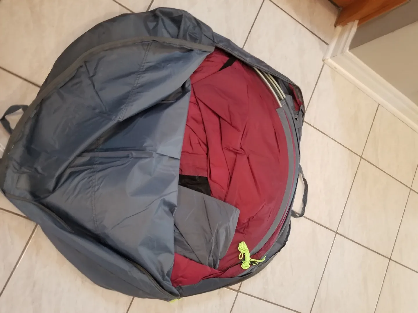 HUI LINGYANG 6 Person Easy Pop Up Tent, 12.5 x 8.5 brand new image indicator(8)