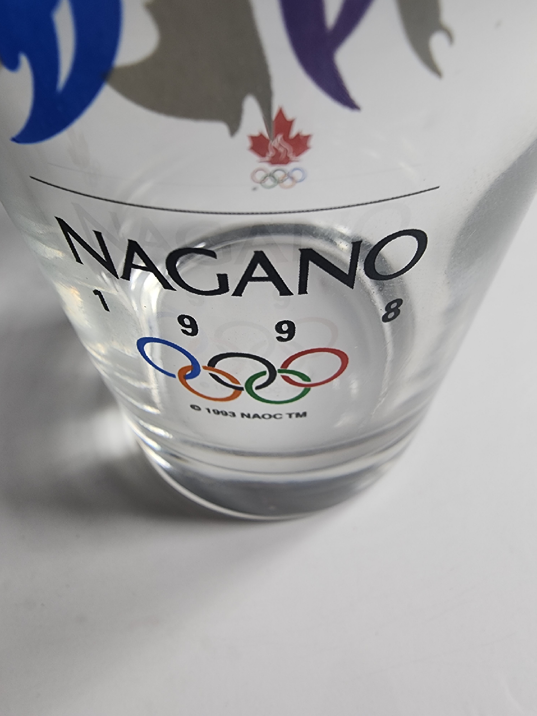 Nagano 1998 Olympics Glass