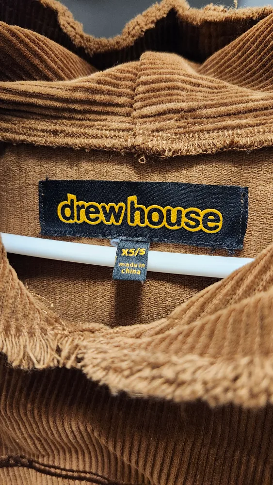Drew House Corduroy Hoodie - Size XS [NEW] (Unisex?) image indicator(3)