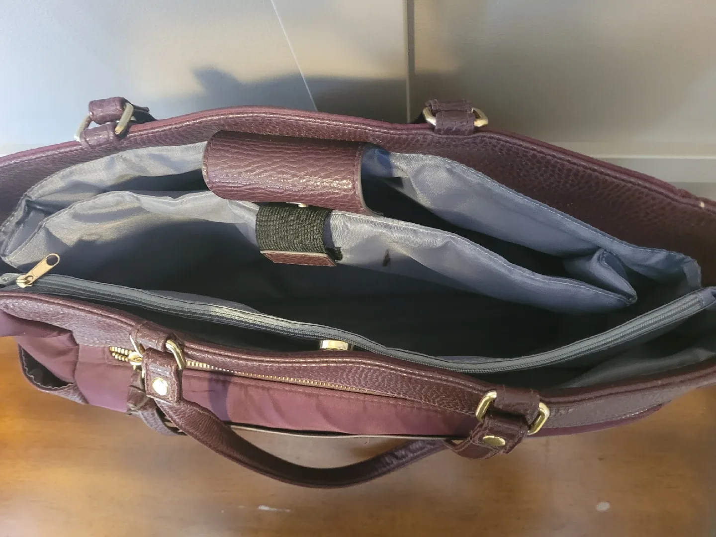 Purple Tote Bag image indicator(8)