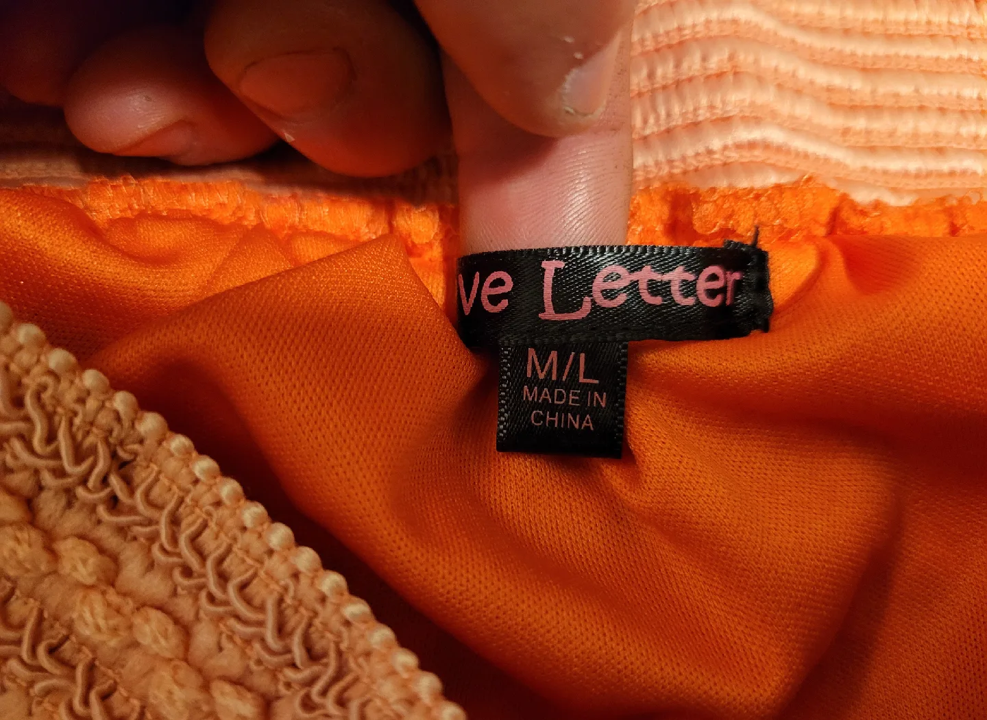 Love Letter Red Lace Skirt - Size M/L (0396) image indicator(3)