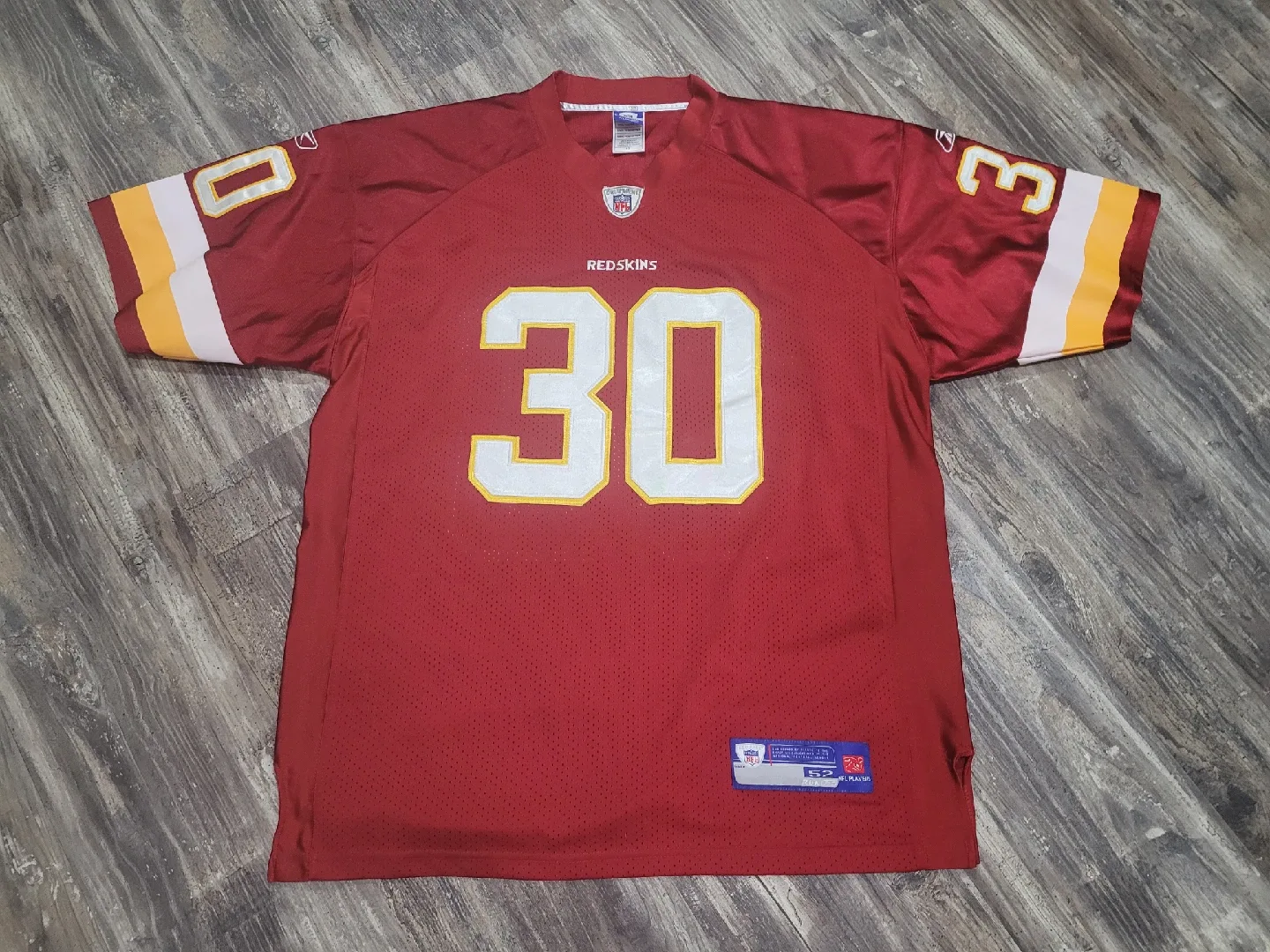Reebok NFL Redskins #30 Jersey, Size 52 image indicator(2)