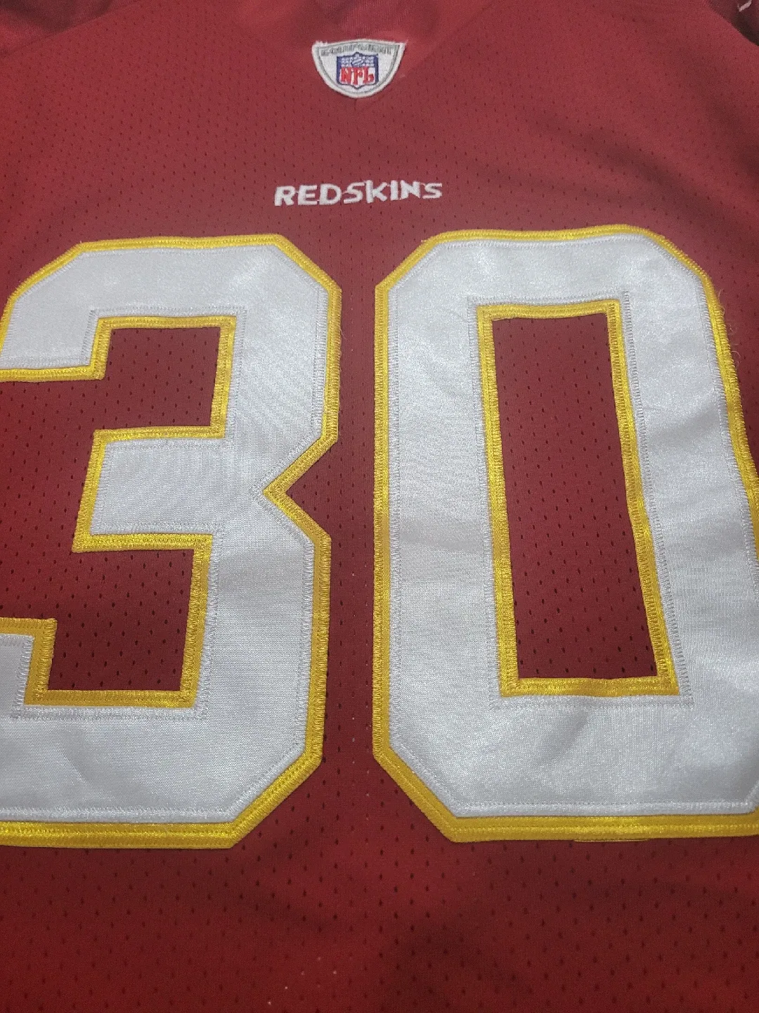 Reebok NFL Redskins #30 Jersey, Size 52 image indicator(4)