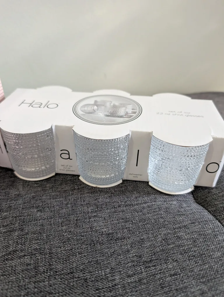 Samantha Pynn Home Hobnail Highball Glasses - Set of 4 image indicator(5)