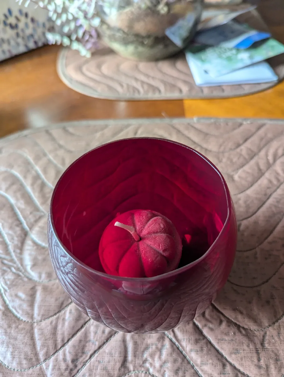 Glass Candle Holder for Sale image indicator(2)