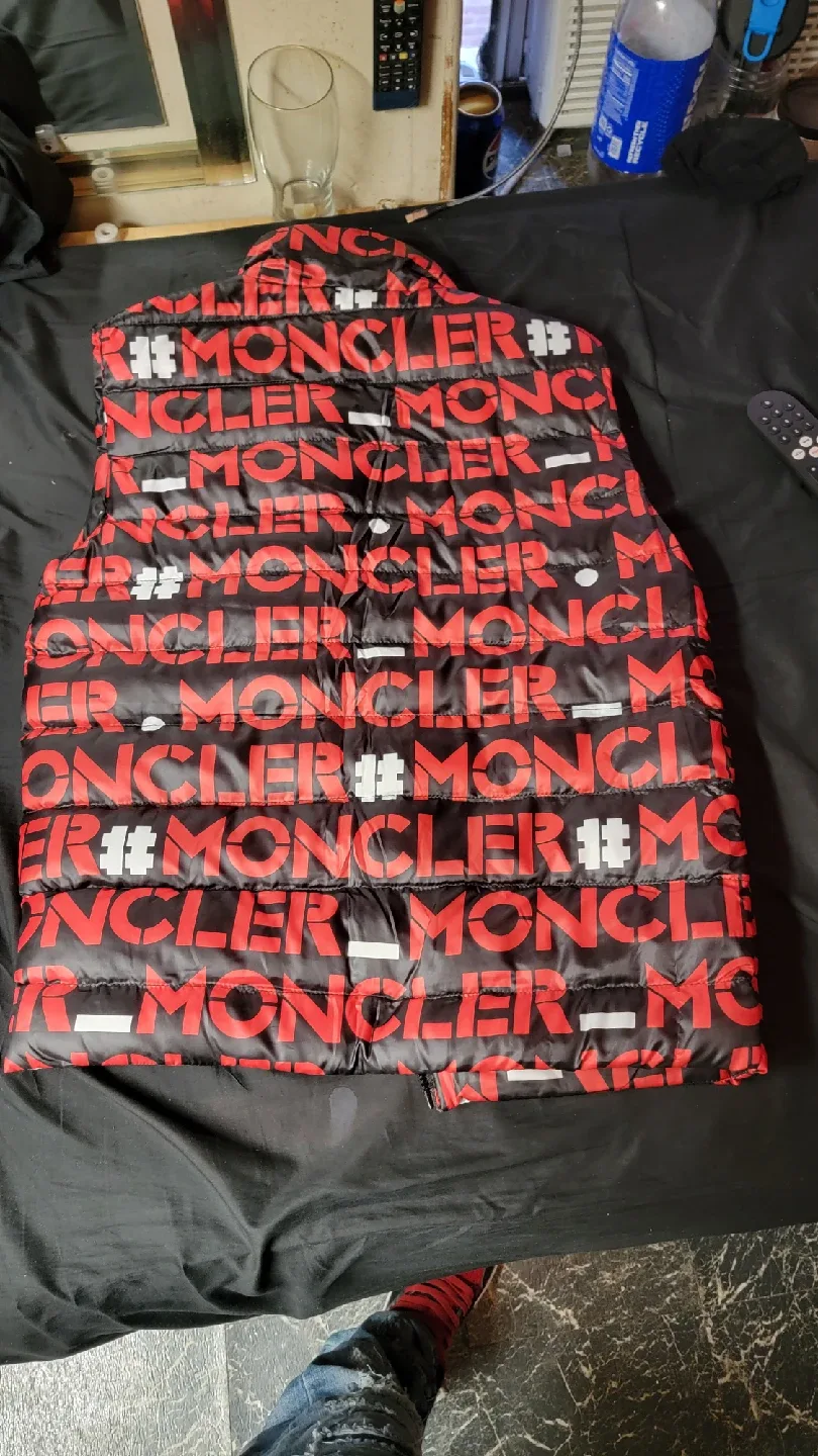 Moncler Padded Vest - Red/Black image indicator(2)
