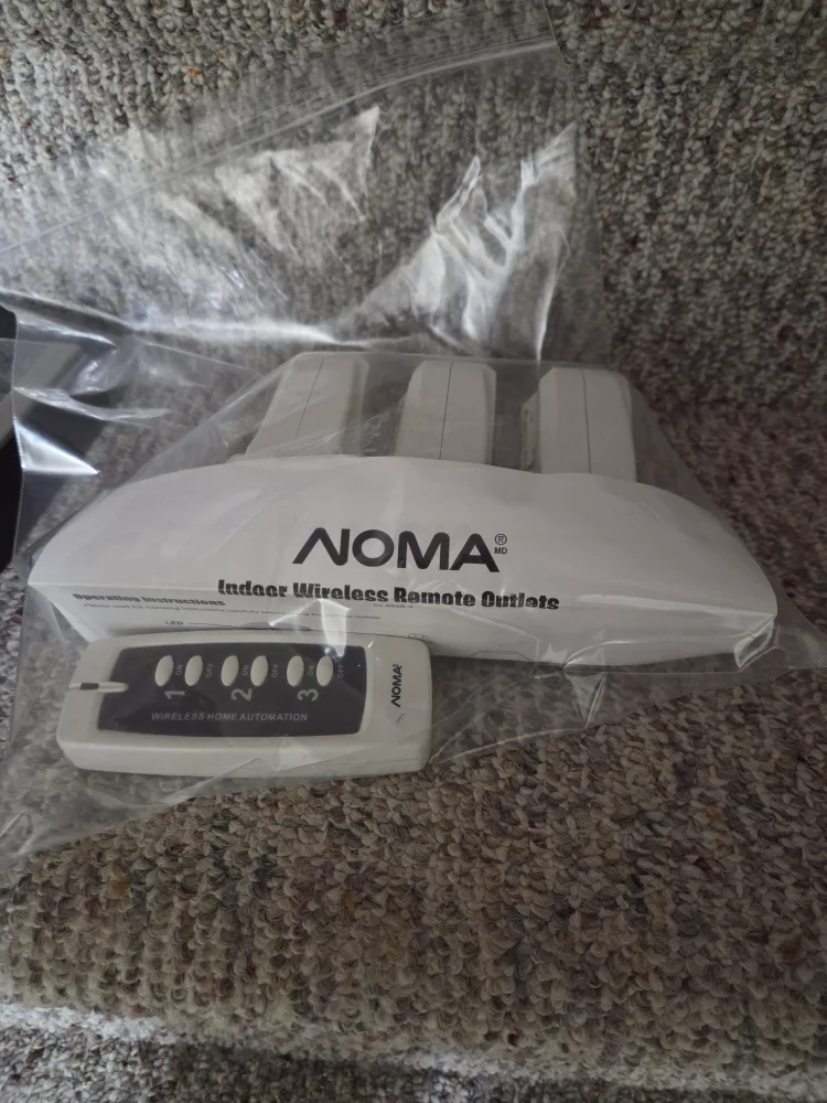 NOMA Indoor Wireless Remote Outlets - New in Package thumbnail