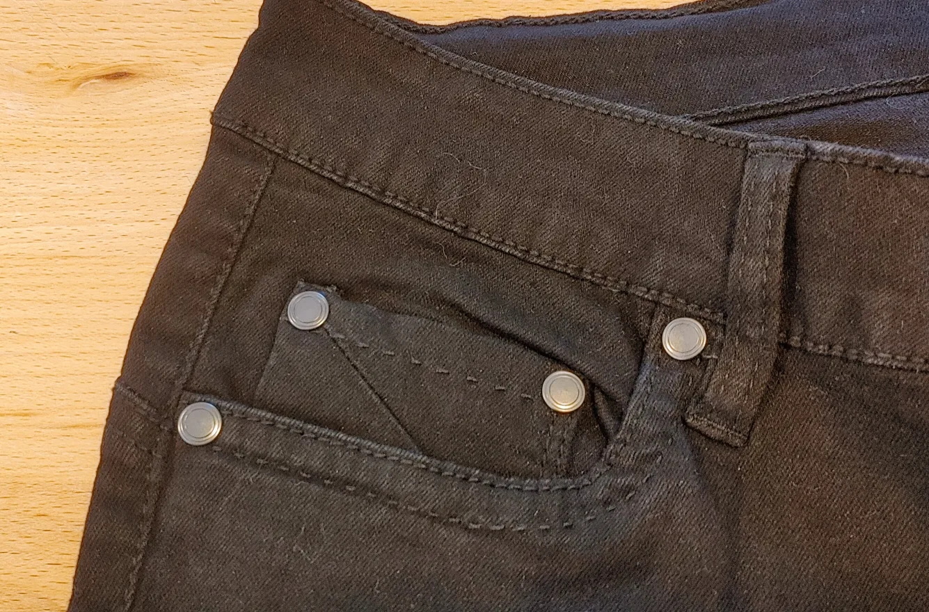 DD77 Black Skinny Leg Jeans - Size 11 image indicator(8)