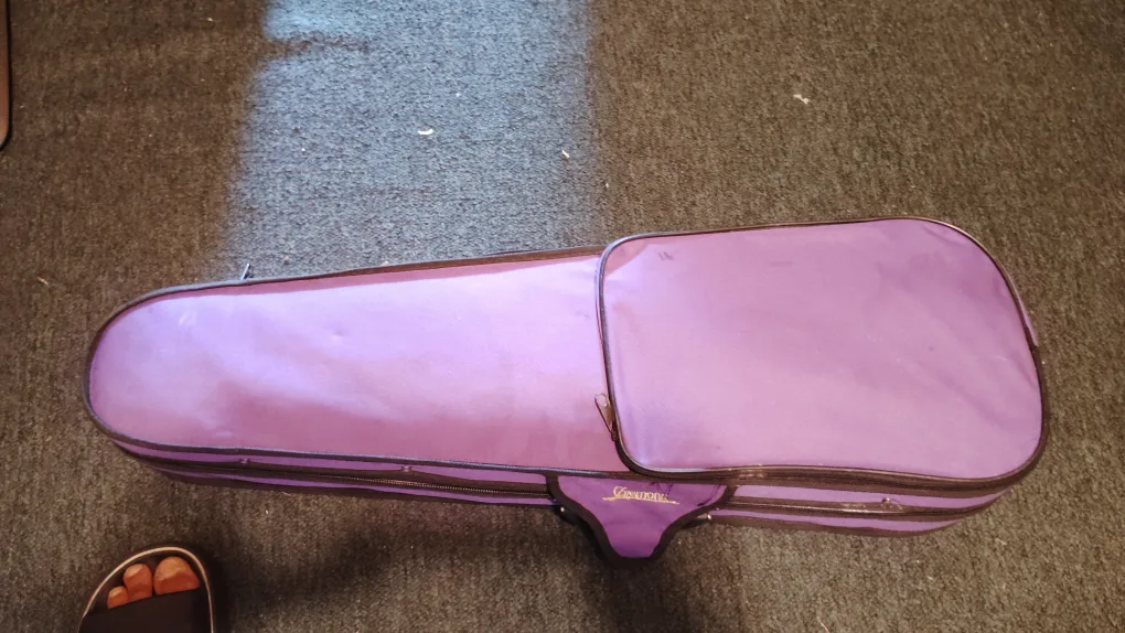 Cecilio Purple Violin with Case image indicator(3)