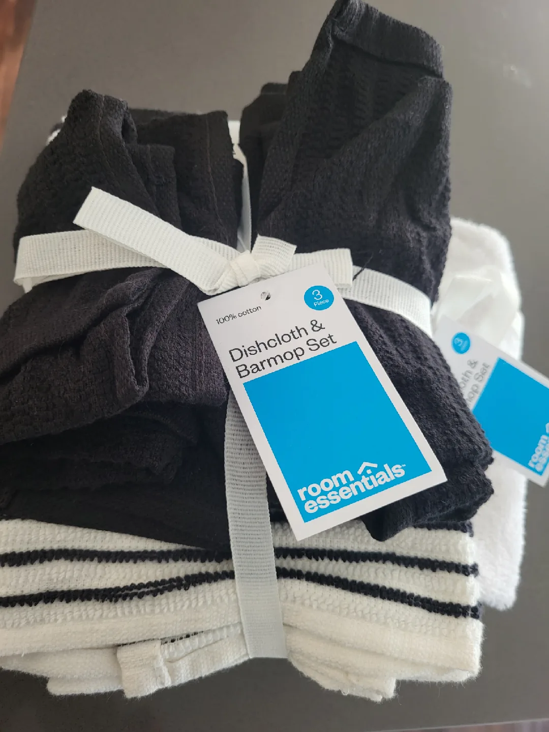 Room Essentials Dishcloth & Barmop Set - New