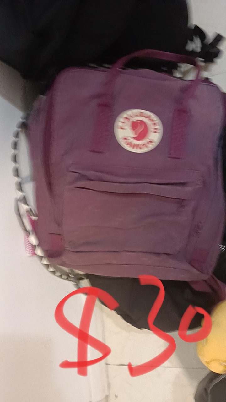 Fjallraven Kanken Backpack - Plum