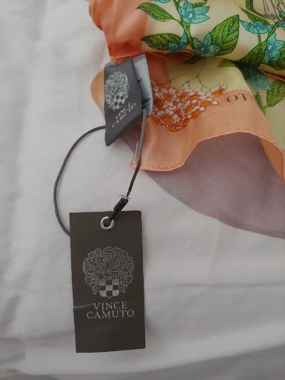 New Vince Camuto Floral Scarf - Silk/Modal Blend image indicator(2)