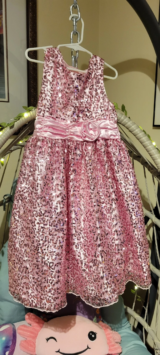American Princess Sequin Dress - Size 7