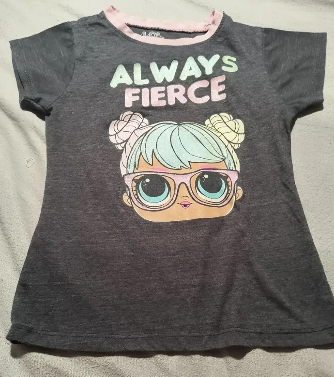LOL Surprise! Girls' Graphic Tee - Size 5 image indicator(2)