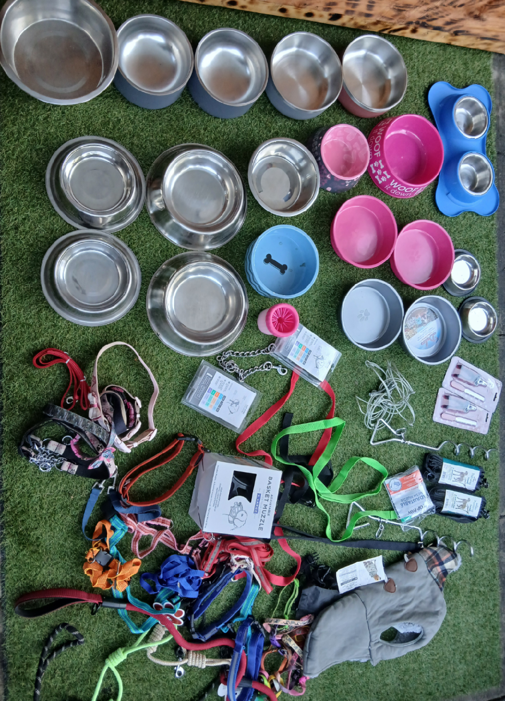 Dog Bowls, Harnesses, Muzzles & More