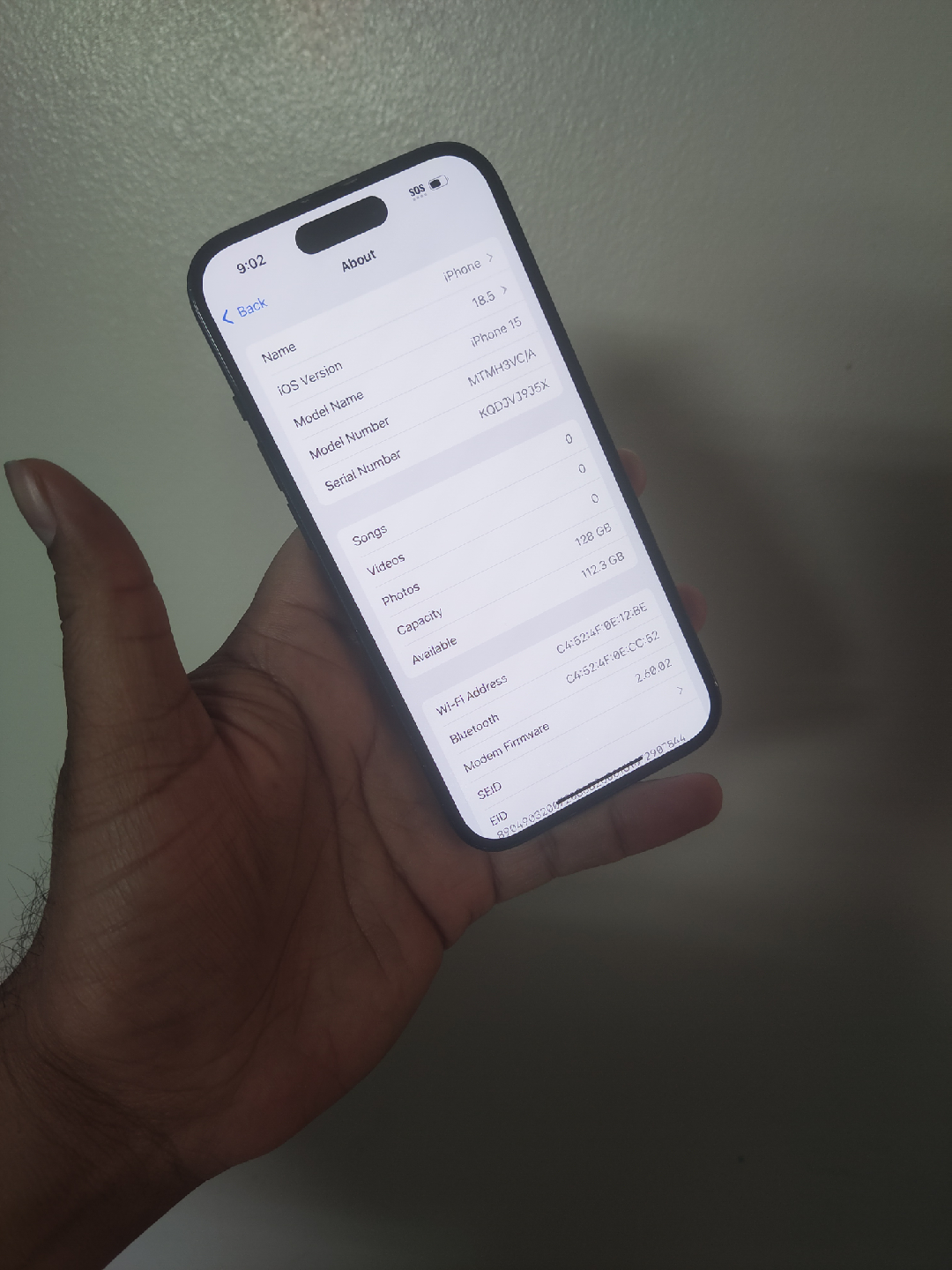 Apple iPhone 15 128GB Black - 88% Battery - photo 2