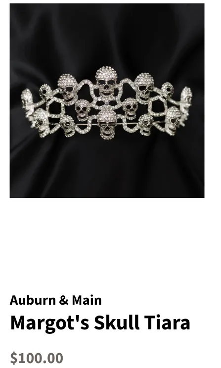 Brand New Halloween Skull Crown image indicator(10)