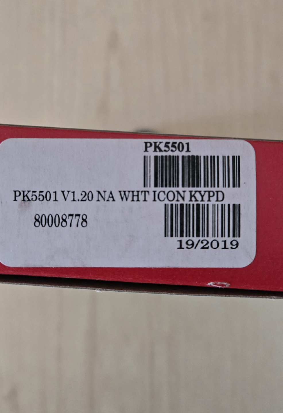DSC PowerSeries PK5501 Keypad - New in Box - photo 2