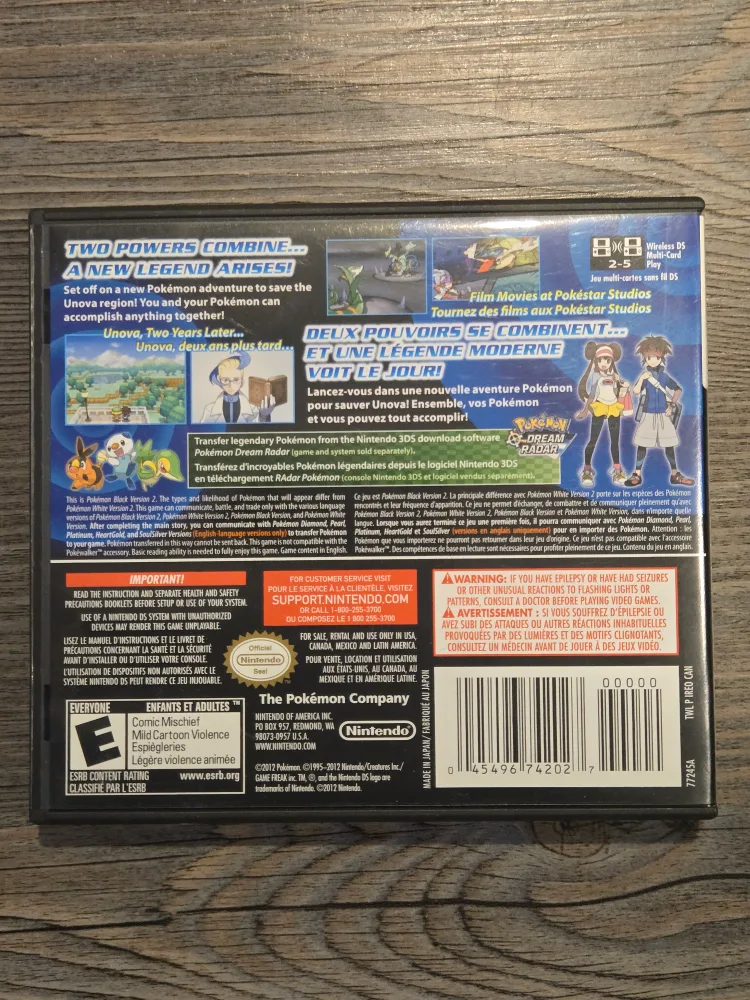 Pokémon Black Version 2 for Nintendo DS image indicator(2)