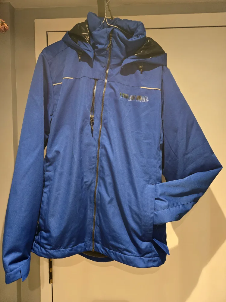 Blue warm waterproof Jacket thumbnail
