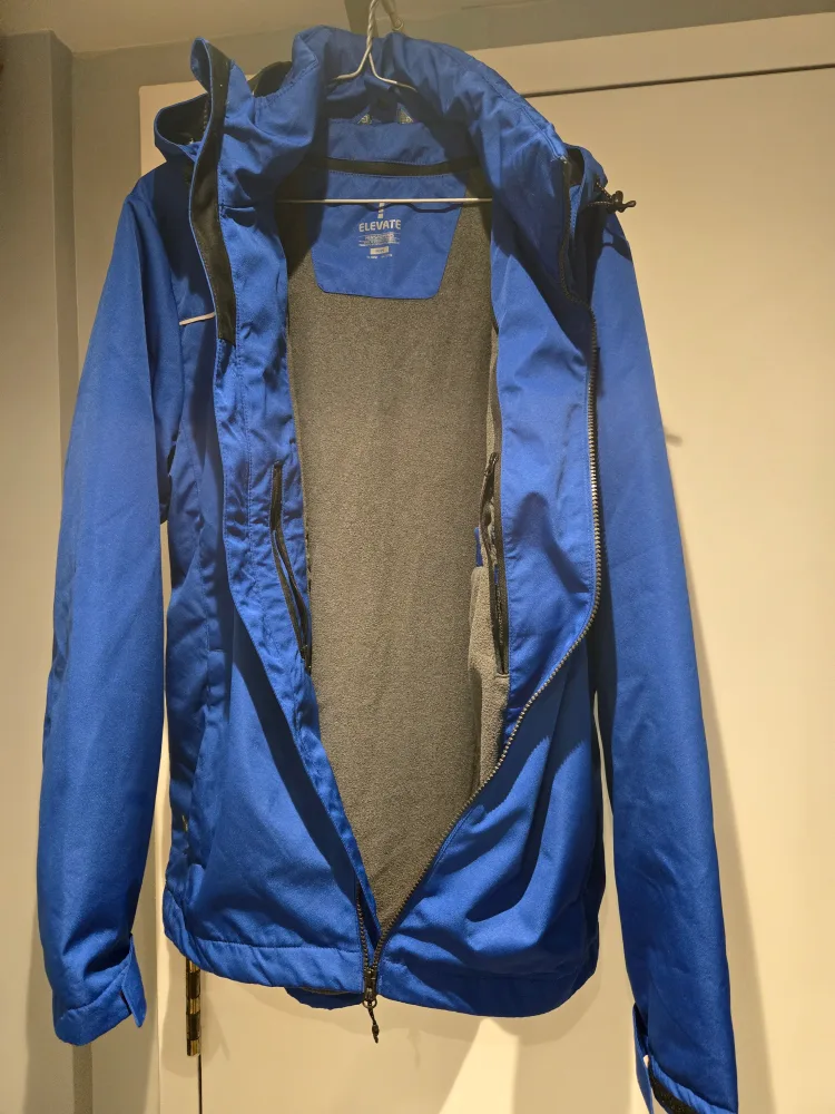 Blue warm waterproof Jacket image indicator(2)