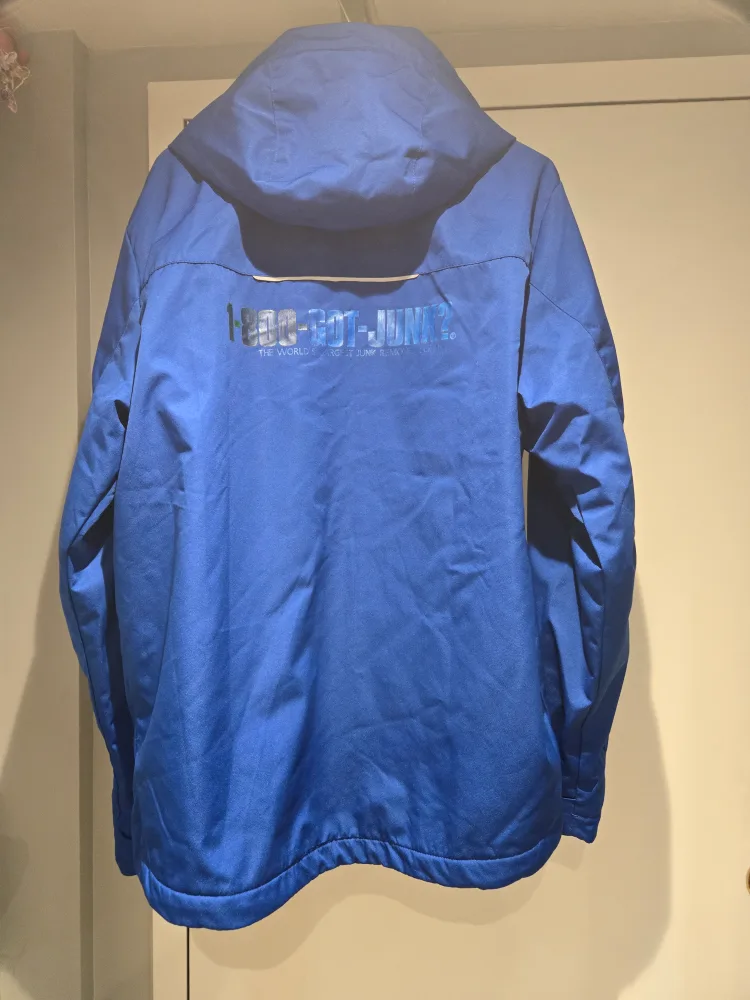 Blue warm waterproof Jacket image indicator(3)