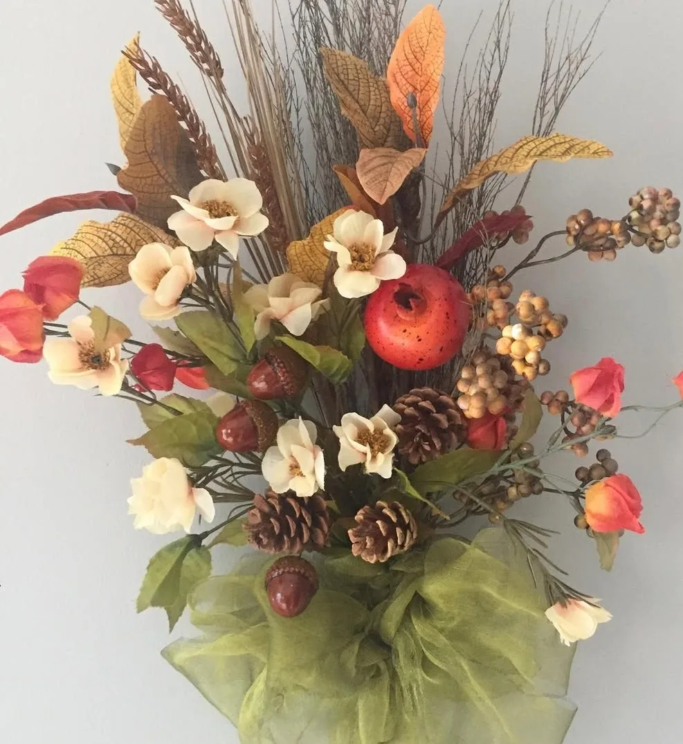 Fall Floral wreath 🧡 image indicator(3)