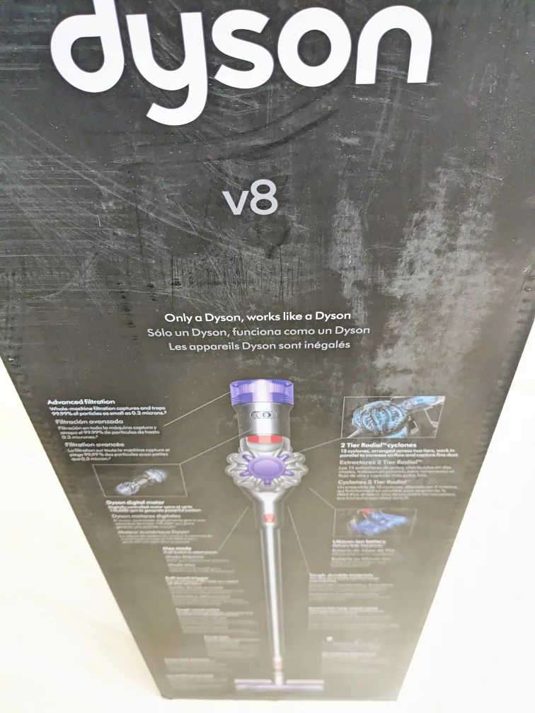 Silver -Nickel Dyson V8 Cordless Stick Vacuum Cleaner image indicator(3)