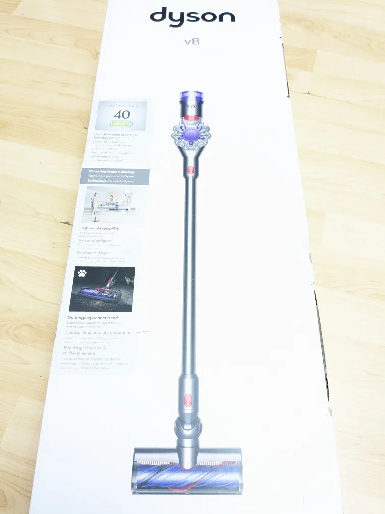 Silver -Nickel Dyson V8 Cordless Stick Vacuum Cleaner image indicator(7)