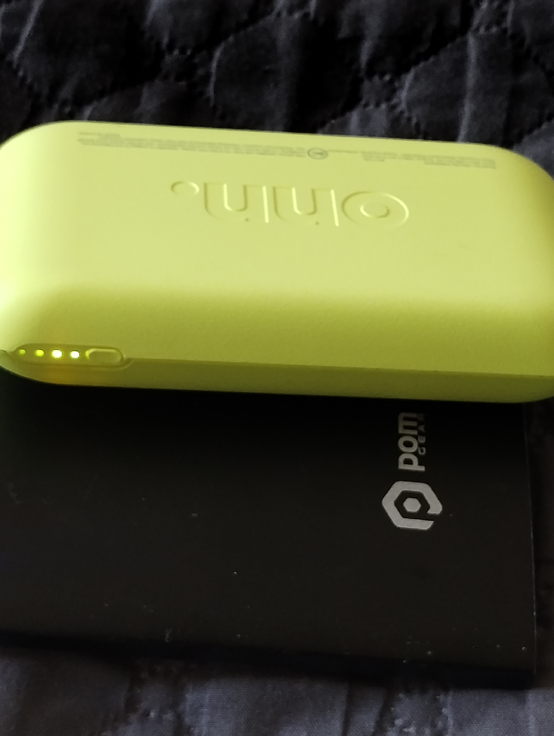 Onn. Portable Charger - Yellow - photo 3