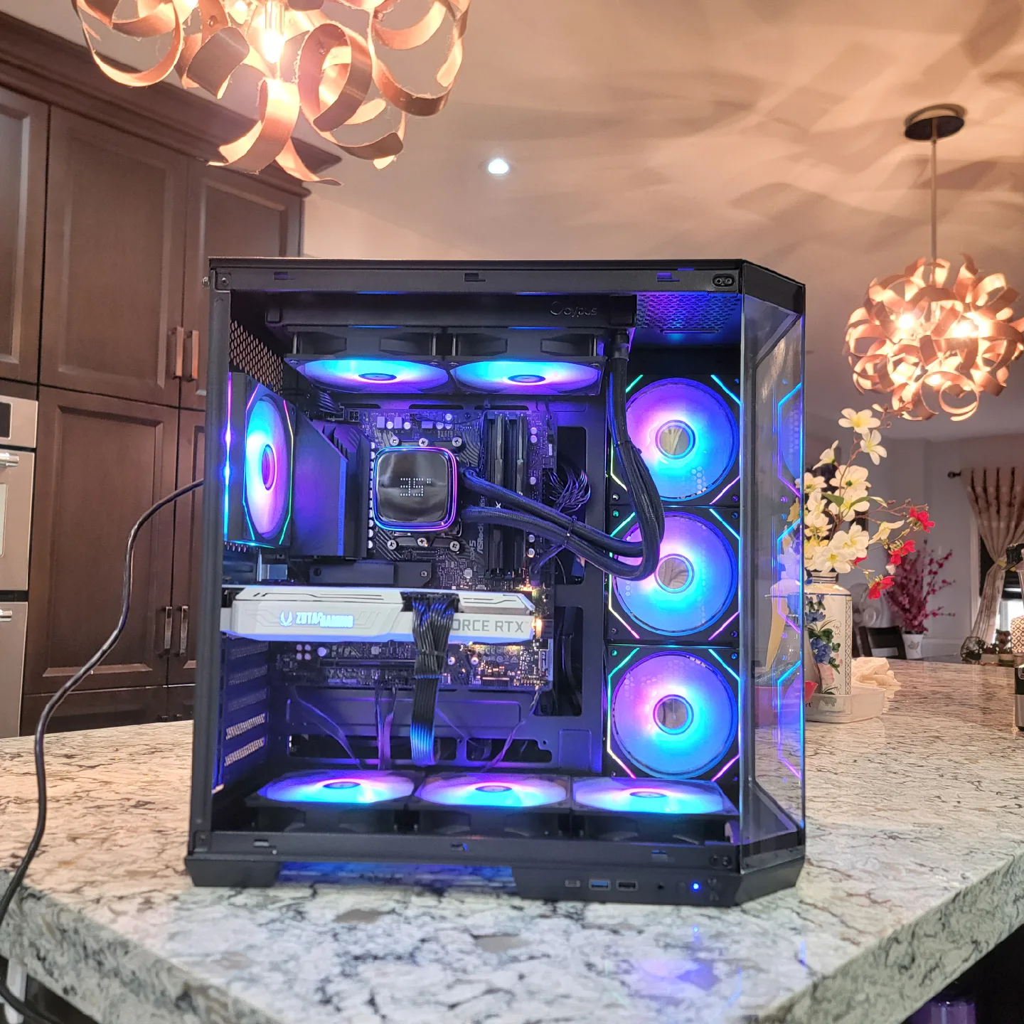 CUSTOM GAMING PC : Ryzen 5 7600 / RTX 3070 / 32GB RAM DDR5/ WIFi image indicator(9)