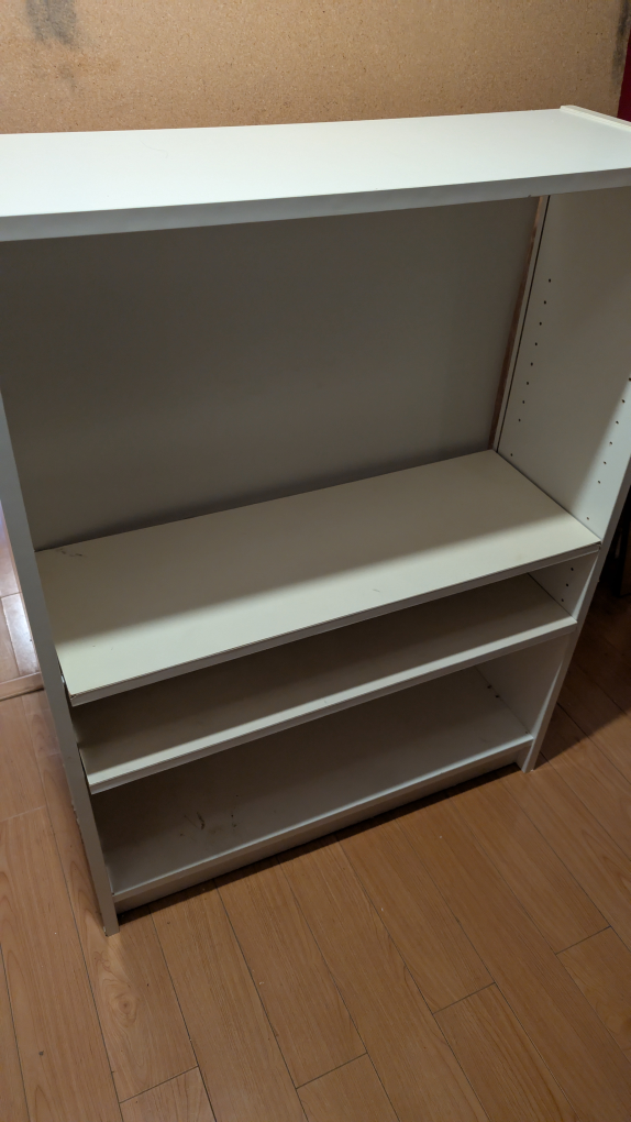 White Bookshelf (11x31x44 inches) - photo 5