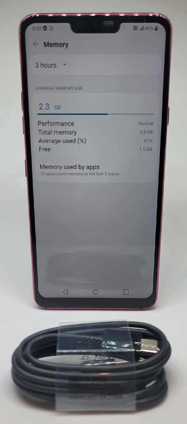 LG G7 ThinQ – Red (Unlocked) 64GB / 4GB – $80 image indicator(9)