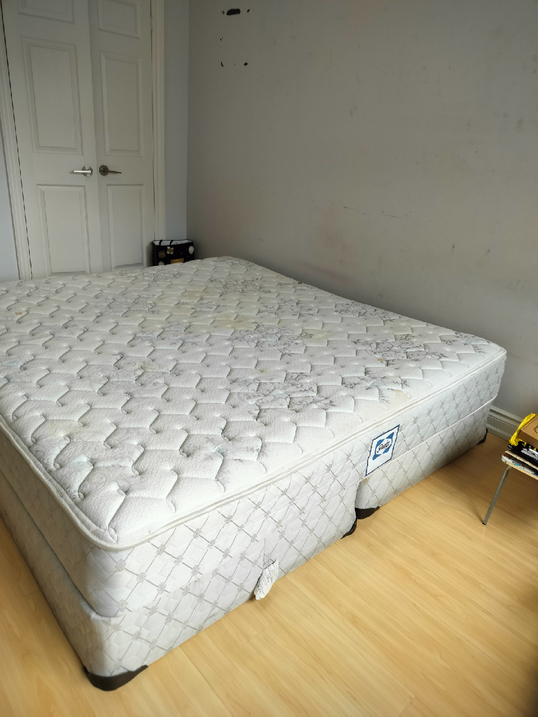 King size mattress and box - FREE