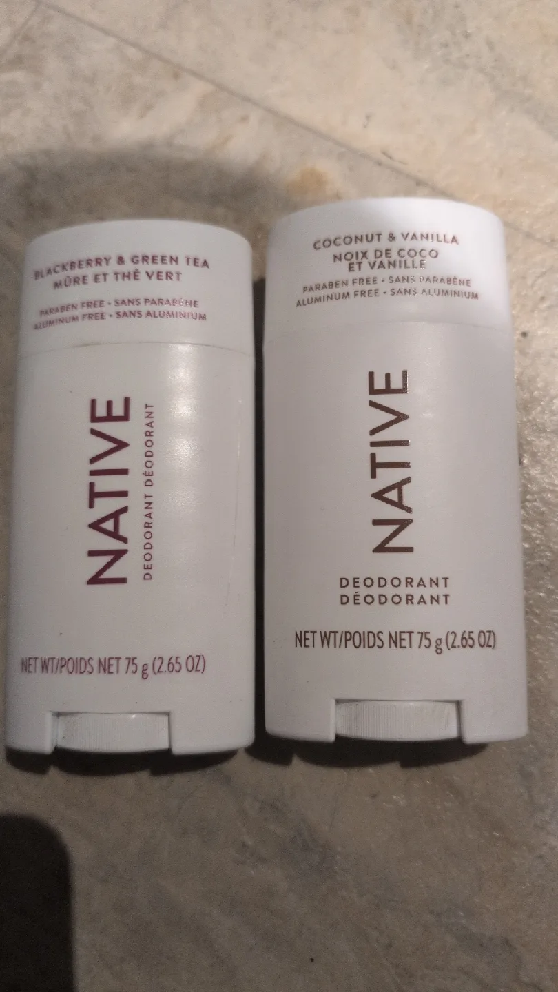 Native Deodorant Bundle - Sea Salt, Blackberry, Coconut