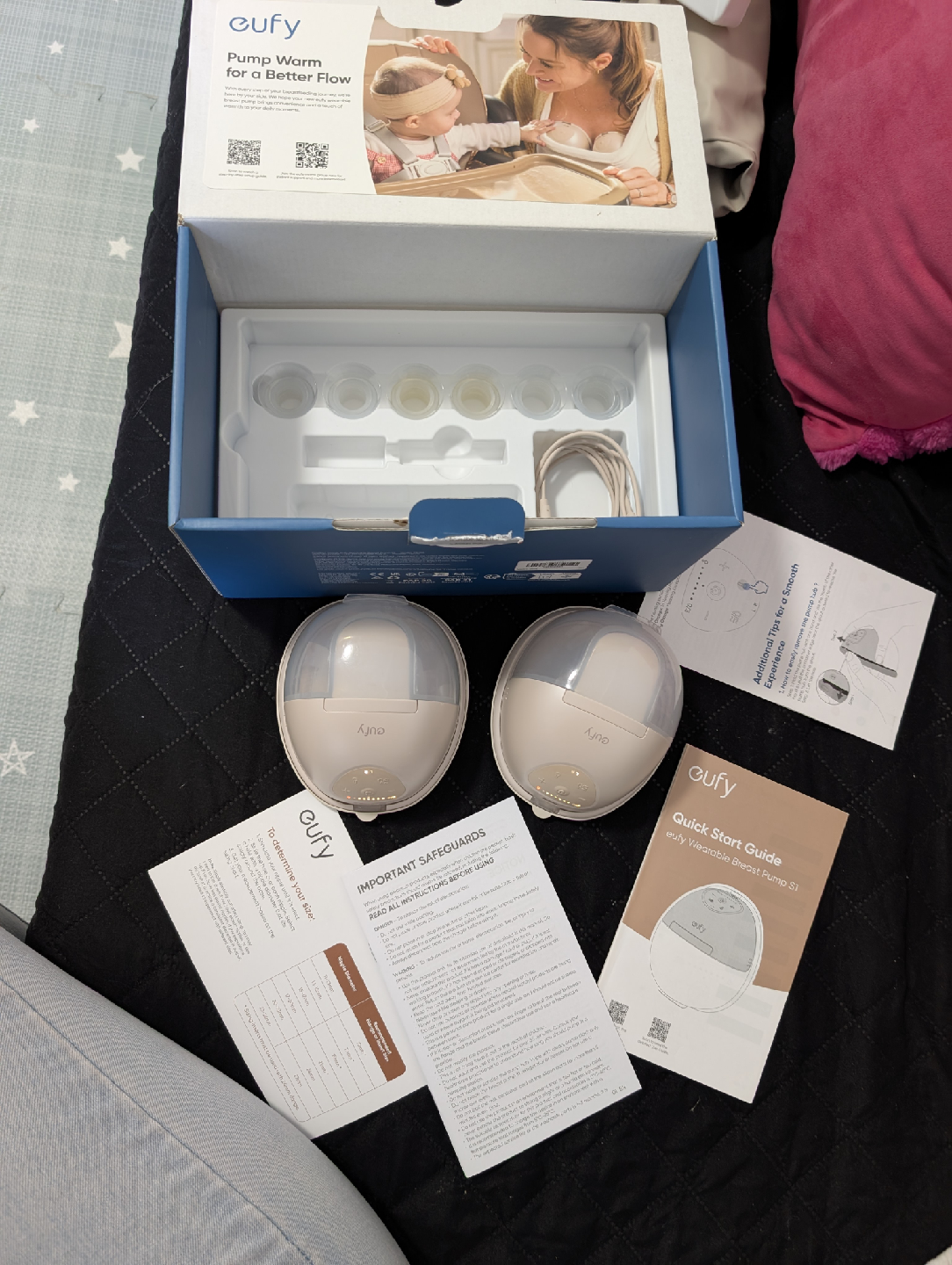 Eufy Wearable Breast Pump S1 - Like New!