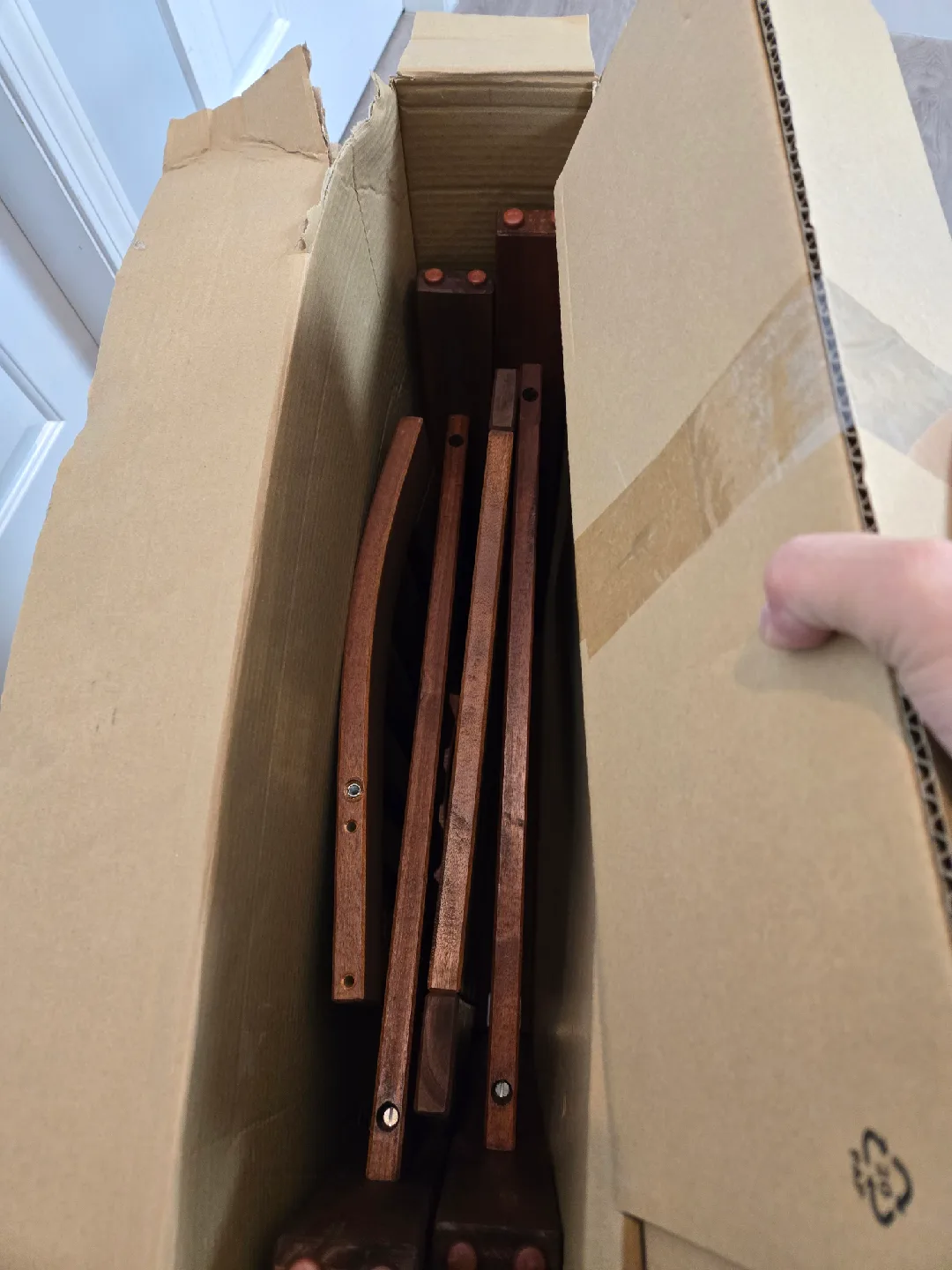 ikea aparo outdoor solidnwood stained chair discontinued image indicator(9)