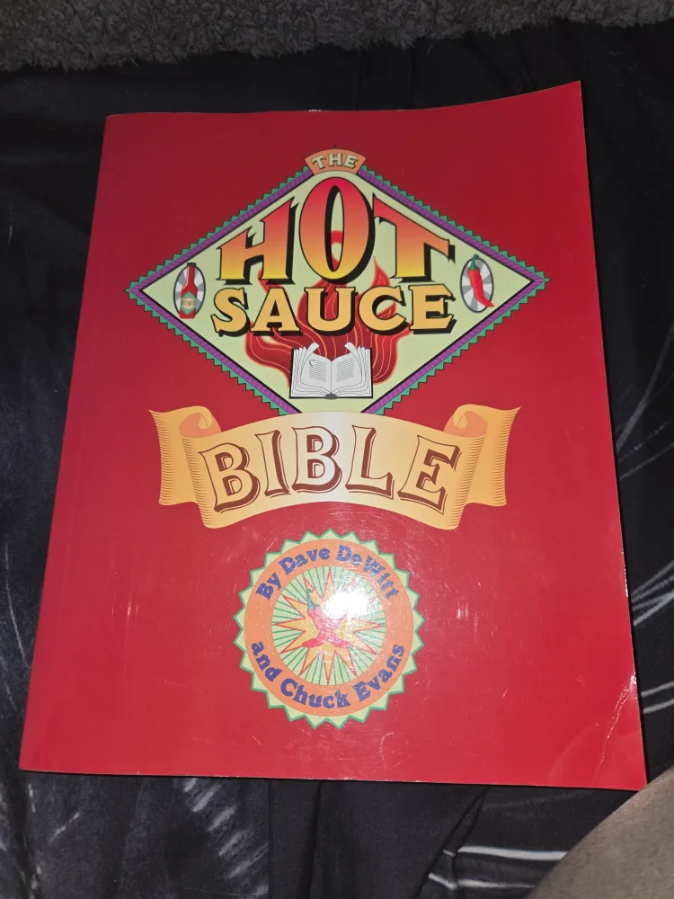 The Hot Sauce Bible by Dave DeWitt & Chuck Evans thumbnail