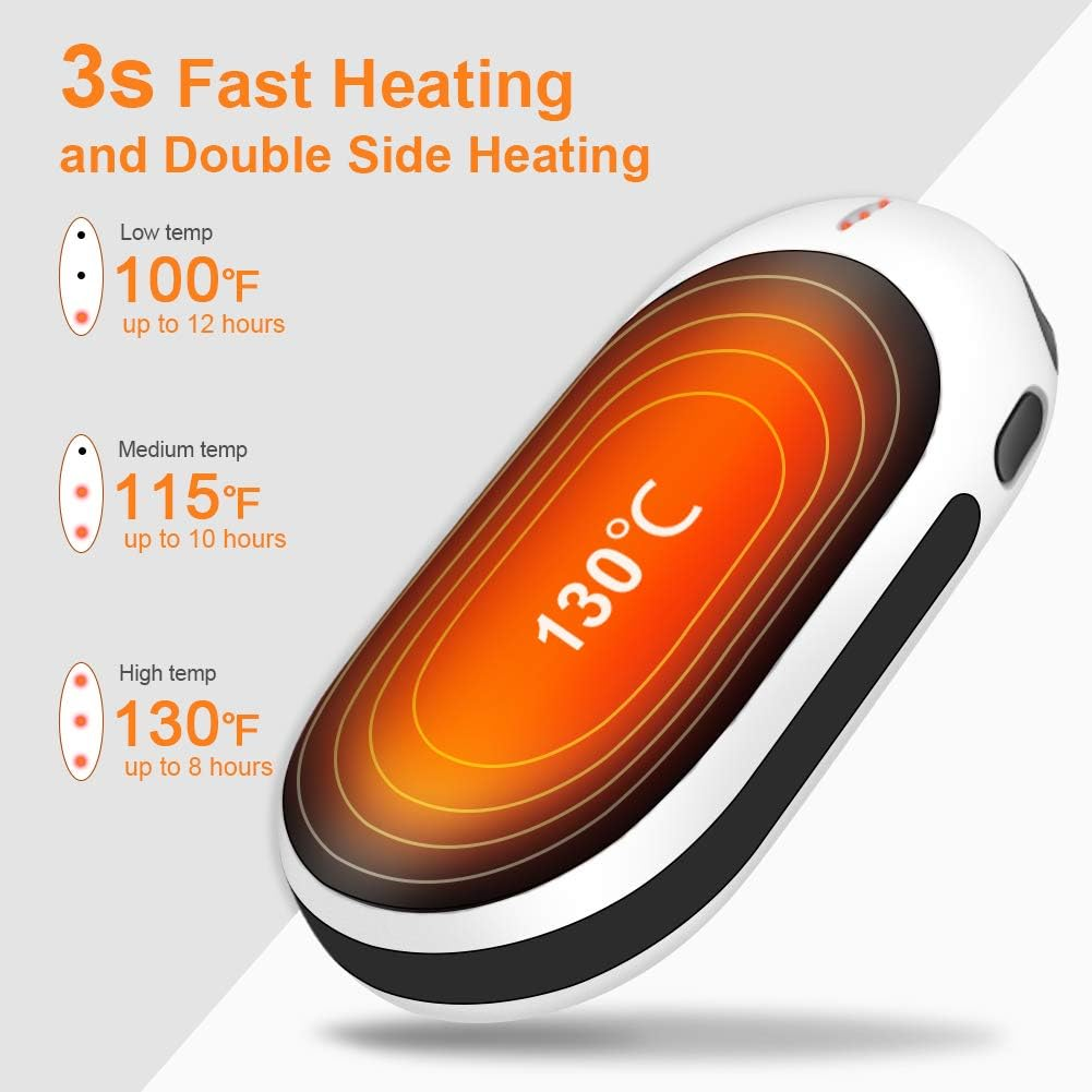 Jomst 9000mAh Hand Warmers,Rechargeable Hand Warmer - photo 2