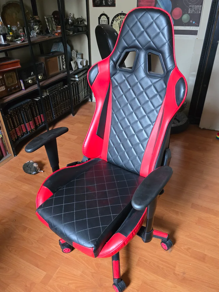 Red & Black Gaming Chair image indicator(3)