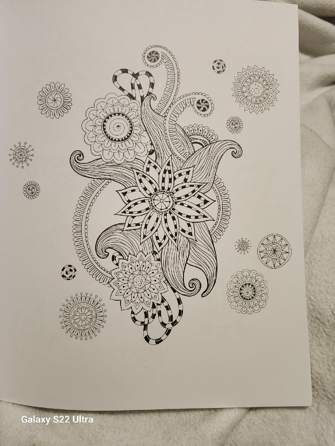 Colorama Coloring Book - Flowers, Paisleys, Stained Glass - photo 3