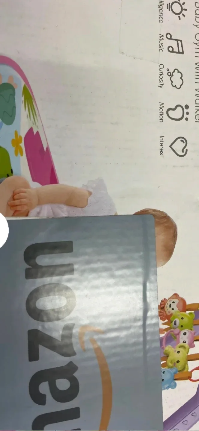 NEW 2-in-1 Baby Gym Play Mat image indicator(3)