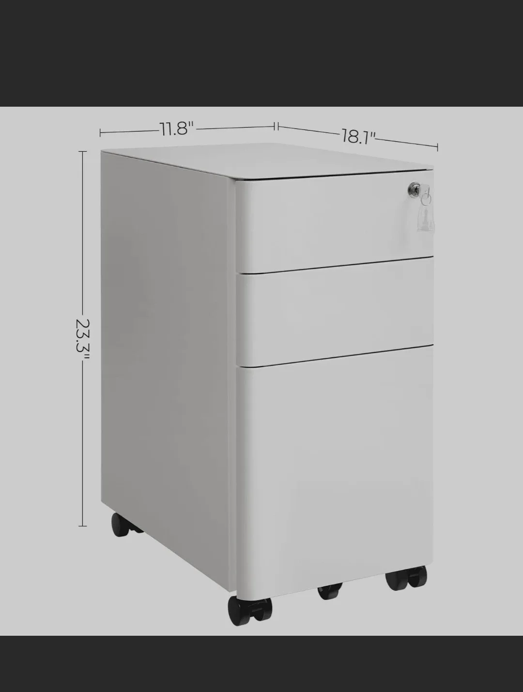 SONGMICS Filing Cabinet - New in Box! image indicator(2)