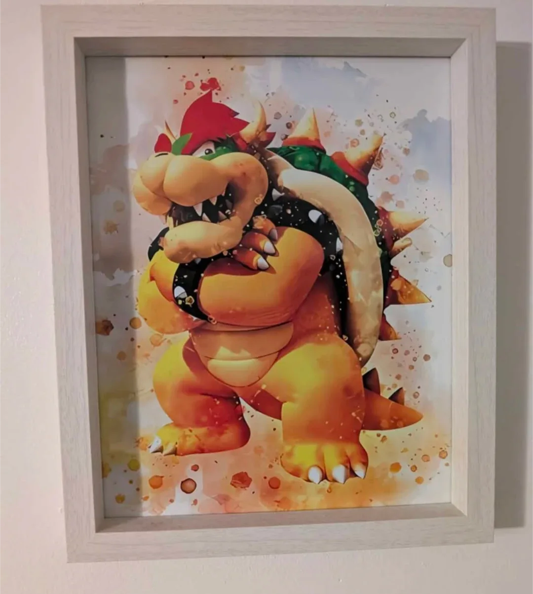 Mario Character Framed Prints (Set of 5) image indicator(2)