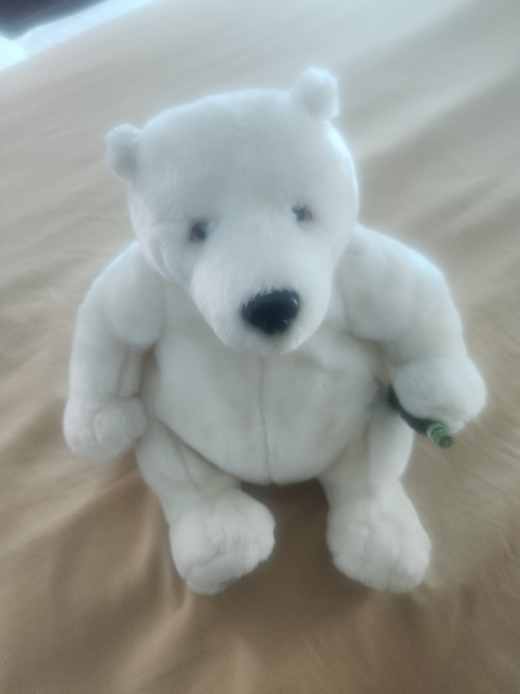 White Polar Bear Plush Toy