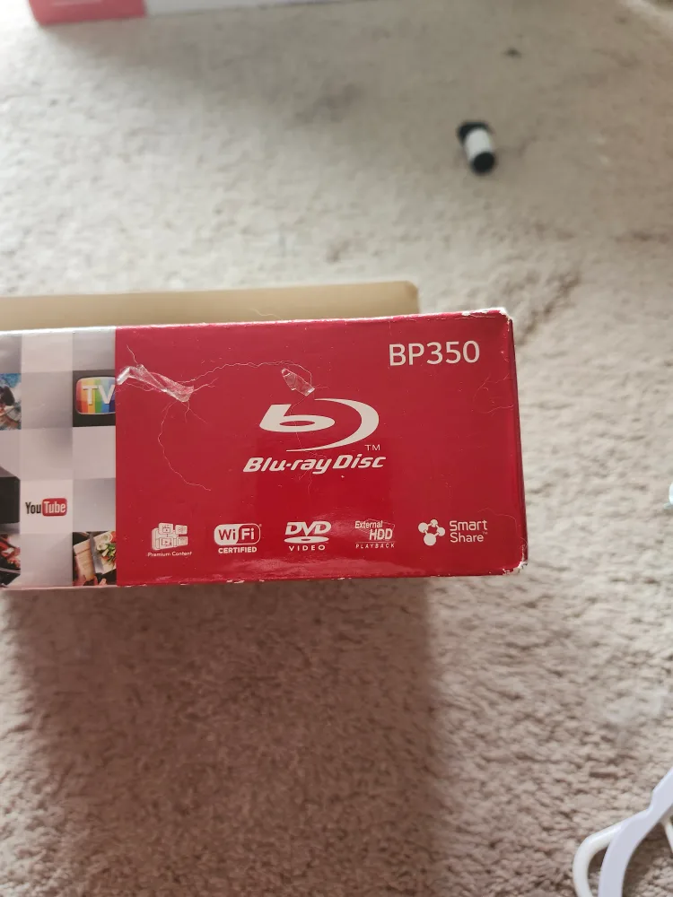 LG BP350 Blu-ray Disc/DVD Player - Like New! image indicator(2)